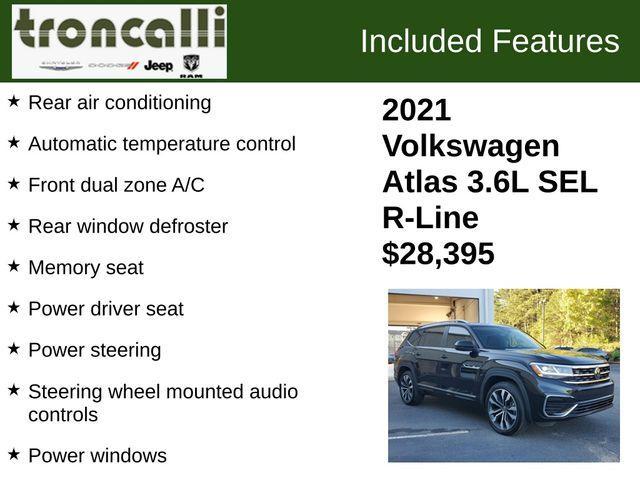 used 2021 Volkswagen Atlas car, priced at $28,395