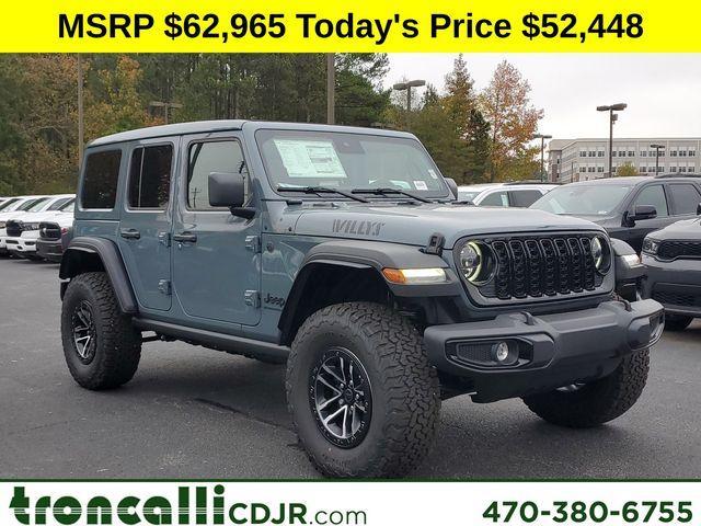 new 2024 Jeep Wrangler car, priced at $52,448