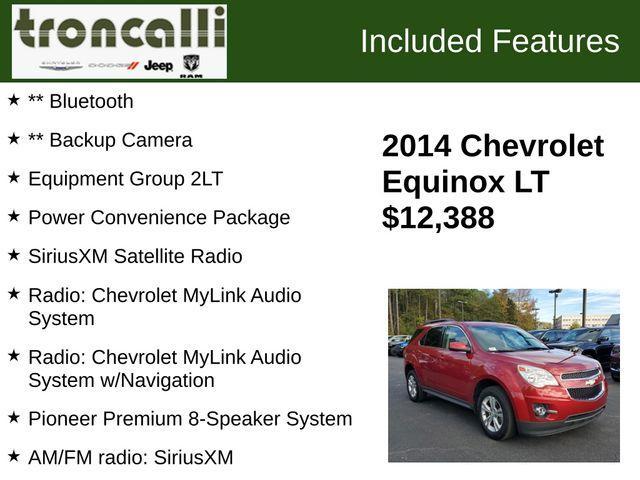 used 2014 Chevrolet Equinox car, priced at $12,388