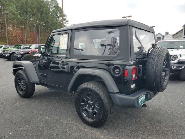 used 2025 Jeep Wrangler car, priced at $30,450