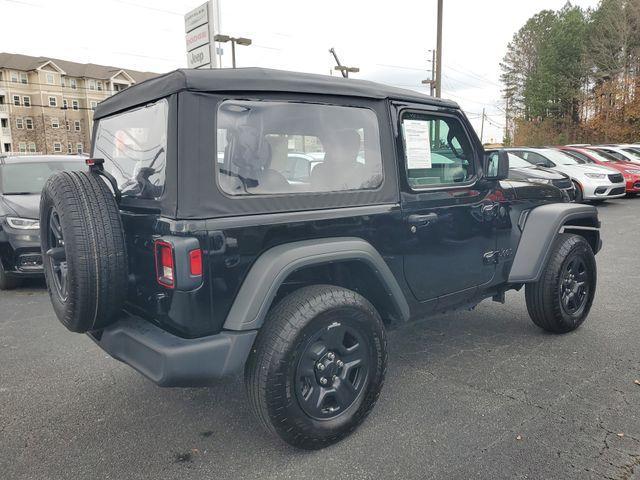 used 2025 Jeep Wrangler car, priced at $30,450