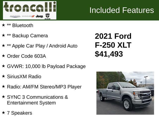 used 2021 Ford F-250 car, priced at $41,493