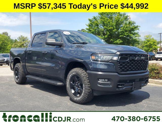 new 2025 Ram 1500 car, priced at $44,992