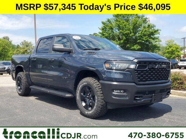 new 2025 Ram 1500 car, priced at $46,095