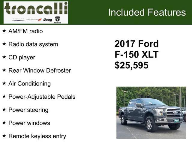 used 2017 Ford F-150 car, priced at $24,395