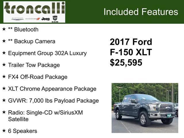 used 2017 Ford F-150 car, priced at $24,395