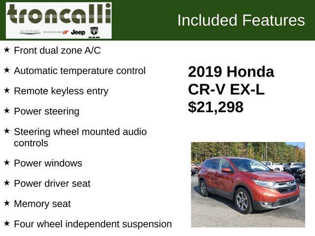 used 2019 Honda CR-V car, priced at $21,298