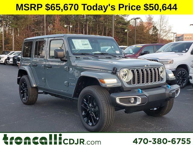 new 2024 Jeep Wrangler 4xe car, priced at $50,644