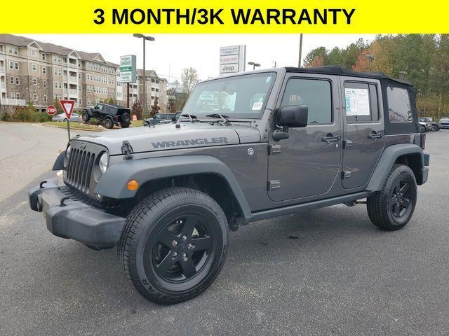 used 2017 Jeep Wrangler Unlimited car, priced at $23,694