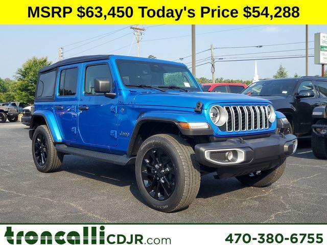 new 2025 Jeep Wrangler 4xe car, priced at $54,288