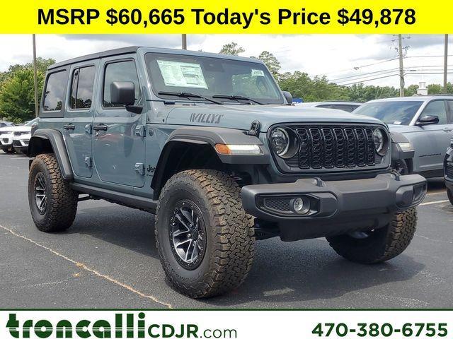 new 2024 Jeep Wrangler car, priced at $49,878