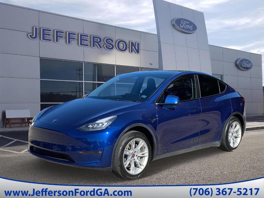 used 2021 Tesla Model Y car, priced at $27,919