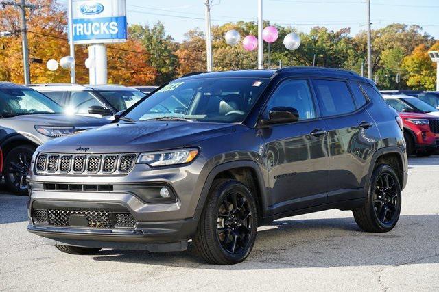 used 2023 Jeep Compass car, priced at $21,556