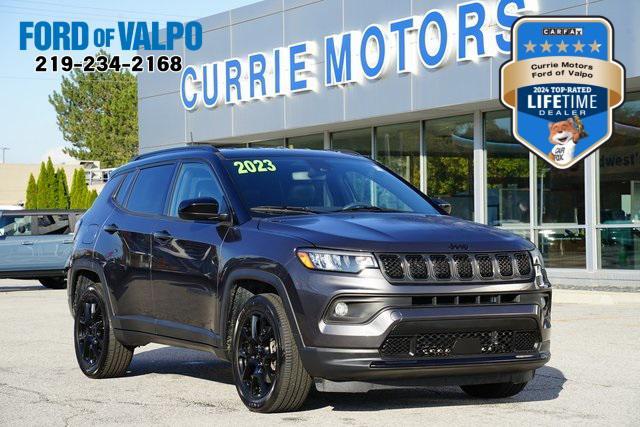 used 2023 Jeep Compass car, priced at $21,556