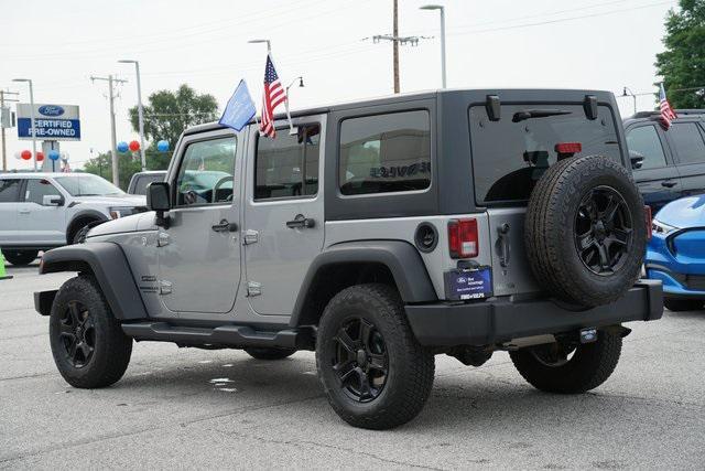 used 2017 Jeep Wrangler Unlimited car, priced at $15,760