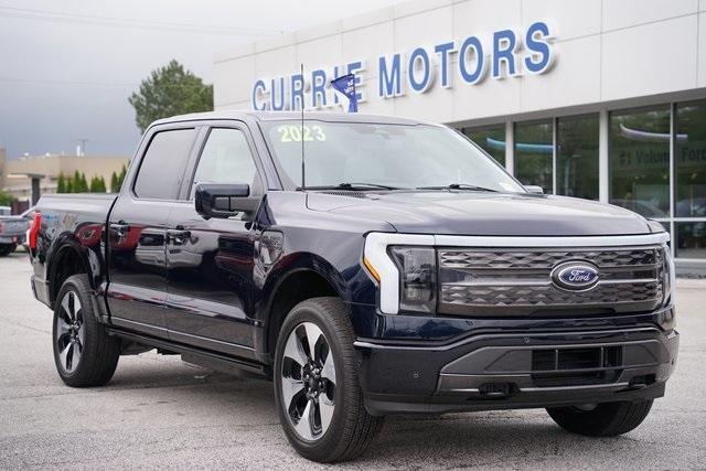 used 2023 Ford F-150 Lightning car, priced at $69,995