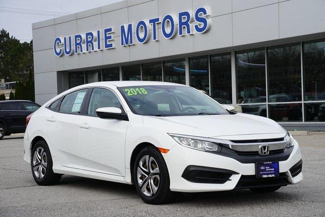 used 2018 Honda Civic car, priced at $14,995