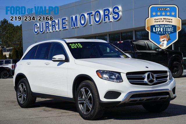 used 2018 Mercedes-Benz GLC 300 car, priced at $17,495