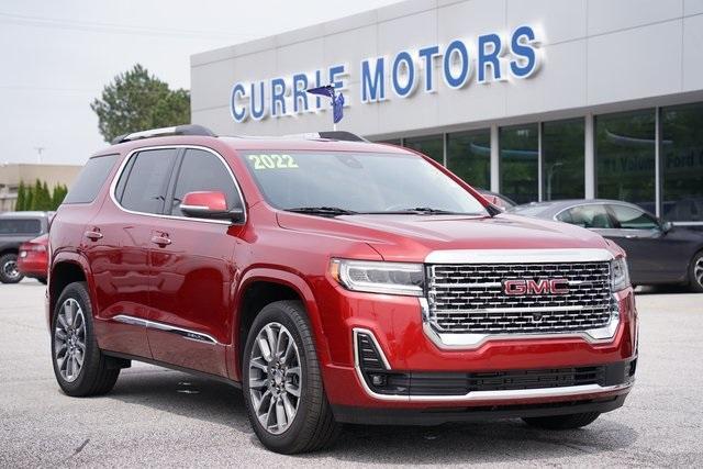 used 2022 GMC Acadia car, priced at $35,900