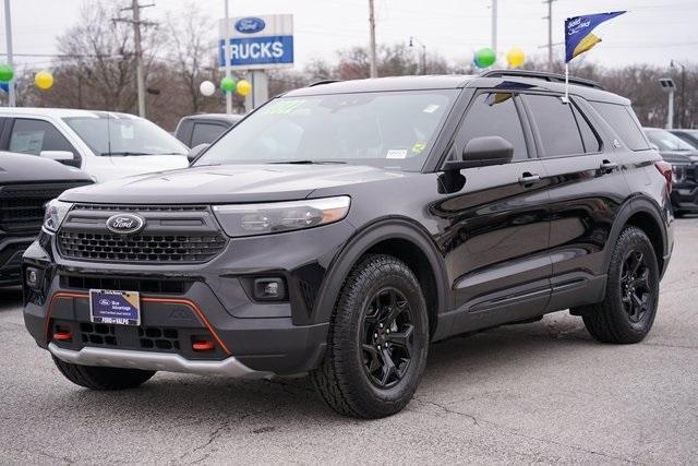 used 2022 Ford Explorer car, priced at $33,295