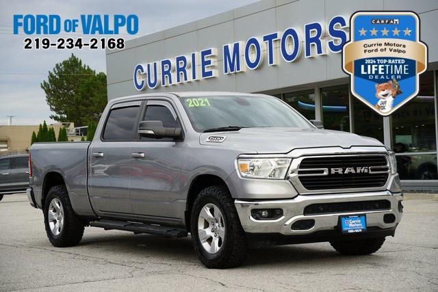 used 2021 Ram 1500 car, priced at $26,595