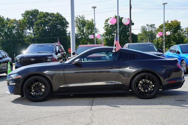 used 2022 Ford Mustang car, priced at $27,643