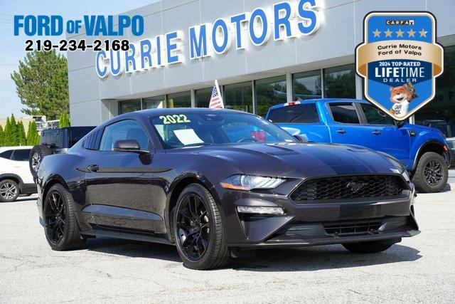 used 2022 Ford Mustang car, priced at $27,643