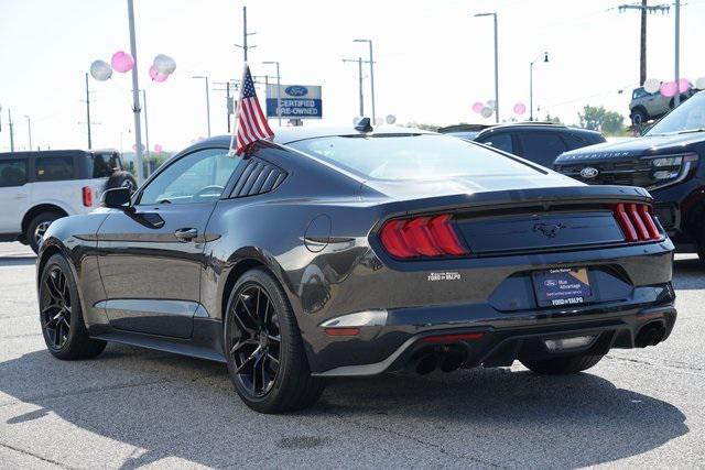 used 2022 Ford Mustang car, priced at $27,643