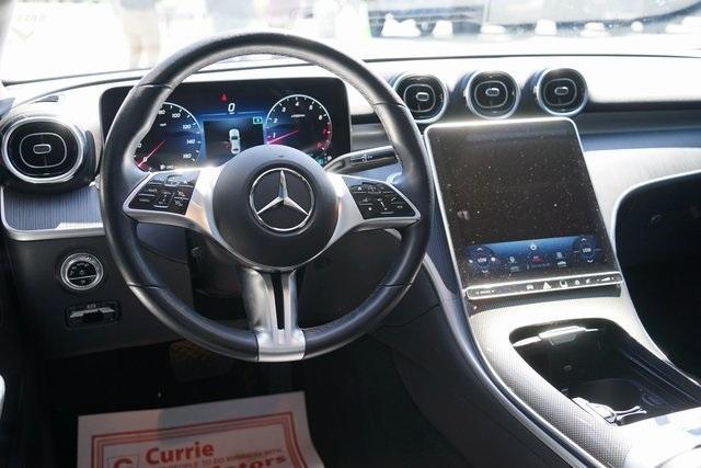 used 2022 Mercedes-Benz C-Class car, priced at $33,995