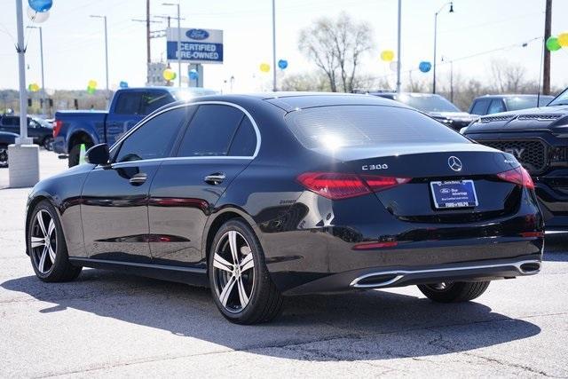 used 2022 Mercedes-Benz C-Class car, priced at $33,995