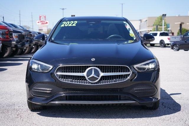 used 2022 Mercedes-Benz C-Class car, priced at $33,995