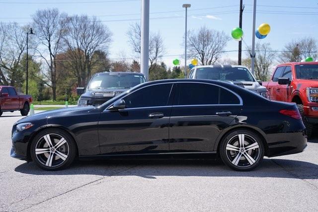 used 2022 Mercedes-Benz C-Class car, priced at $33,995