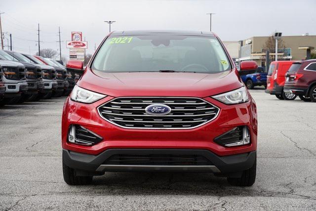 used 2021 Ford Edge car, priced at $21,595