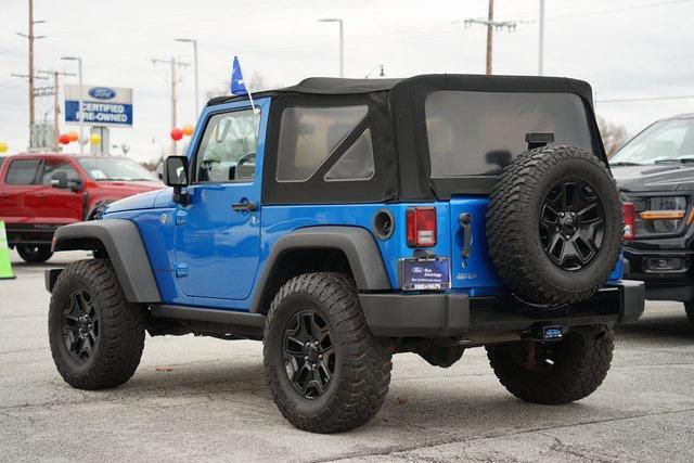 used 2015 Jeep Wrangler car, priced at $16,845