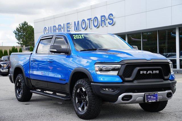 used 2021 Ram 1500 car, priced at $39,555