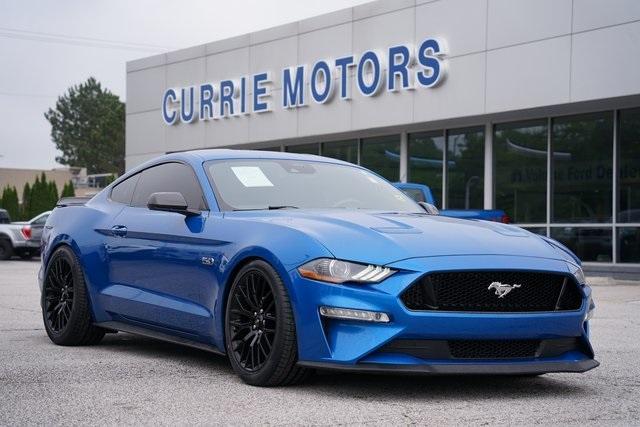 used 2021 Ford Mustang car, priced at $52,495
