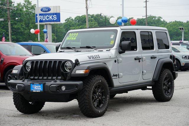 used 2022 Jeep Wrangler car, priced at $33,441
