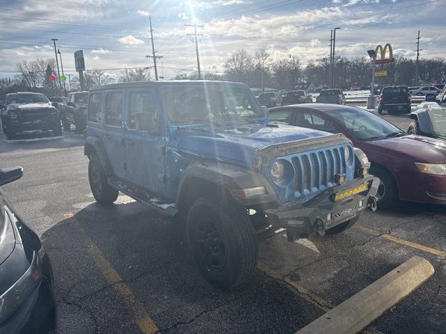 used 2022 Jeep Wrangler Unlimited car, priced at $28,235