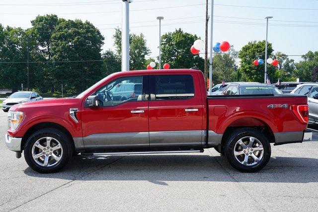 used 2021 Ford F-150 car, priced at $37,800