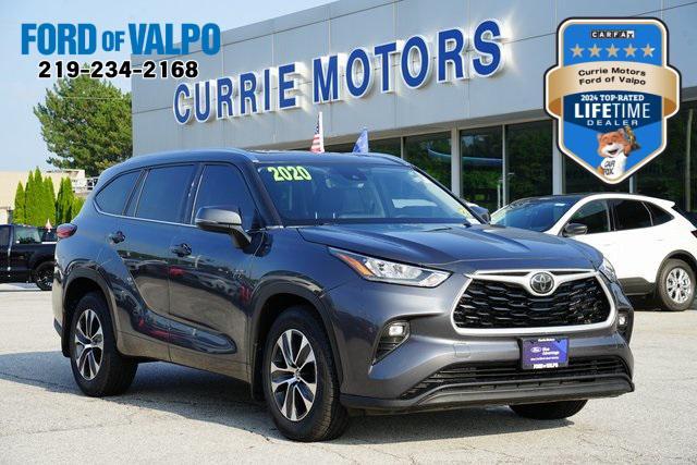 used 2020 Toyota Highlander car, priced at $27,295