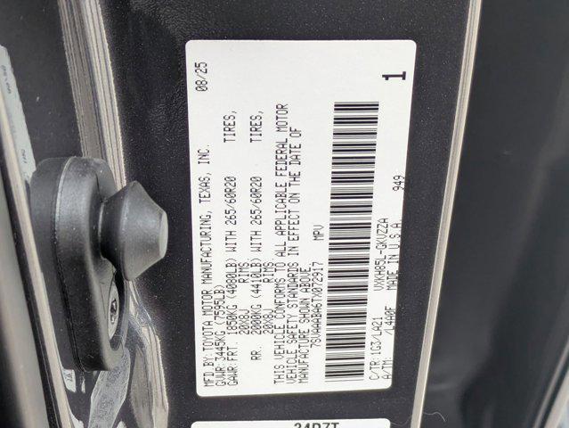 new 2026 Toyota Sequoia car, priced at $84,949