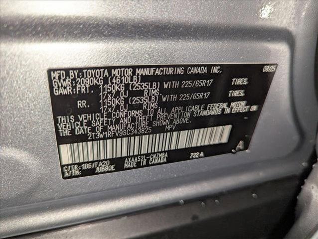 new 2025 Toyota RAV4 car, priced at $34,394