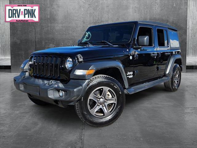 used 2018 Jeep Wrangler Unlimited car, priced at $22,993