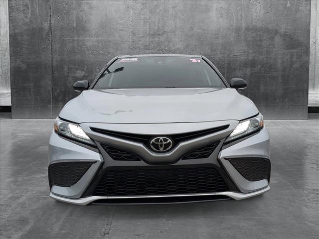 used 2021 Toyota Camry car, priced at $29,987