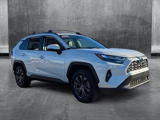 used 2022 Toyota RAV4 Hybrid car, priced at $34,995