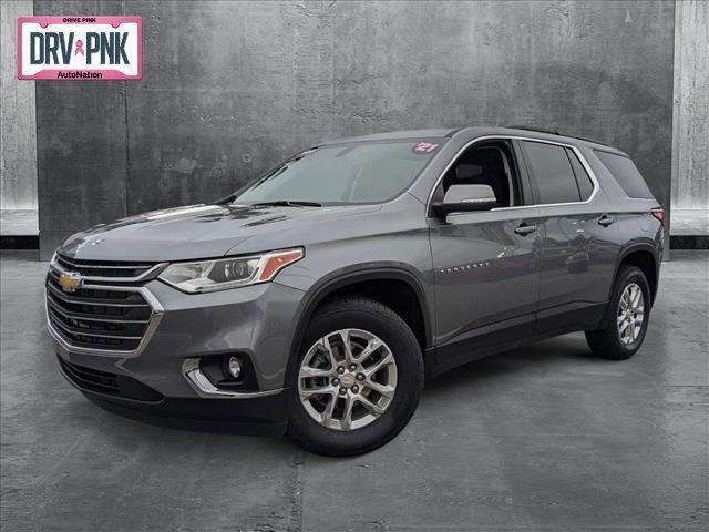 used 2021 Chevrolet Traverse car, priced at $25,929