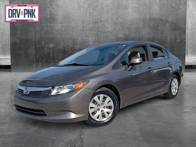 used 2012 Honda Civic car, priced at $9,321