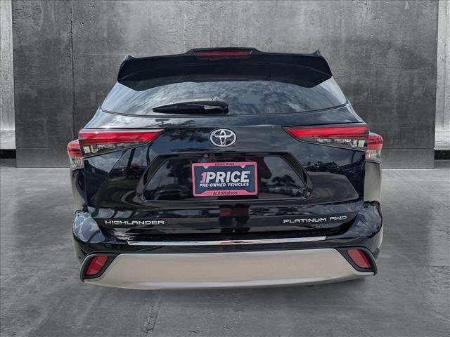used 2020 Toyota Highlander car, priced at $36,599