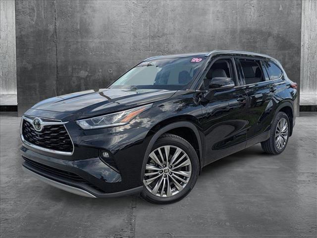 used 2020 Toyota Highlander car, priced at $36,599