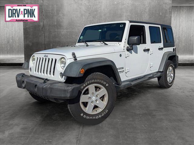 used 2014 Jeep Wrangler Unlimited car, priced at $18,991